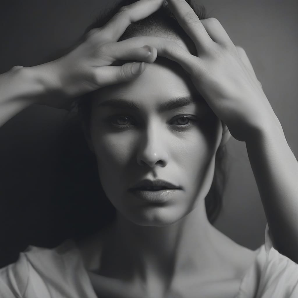 A woman getting a facial